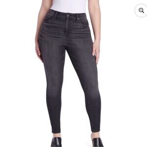 American Eagle Outfitters Dream Faded Black size 16 high rise jeggings Jeans